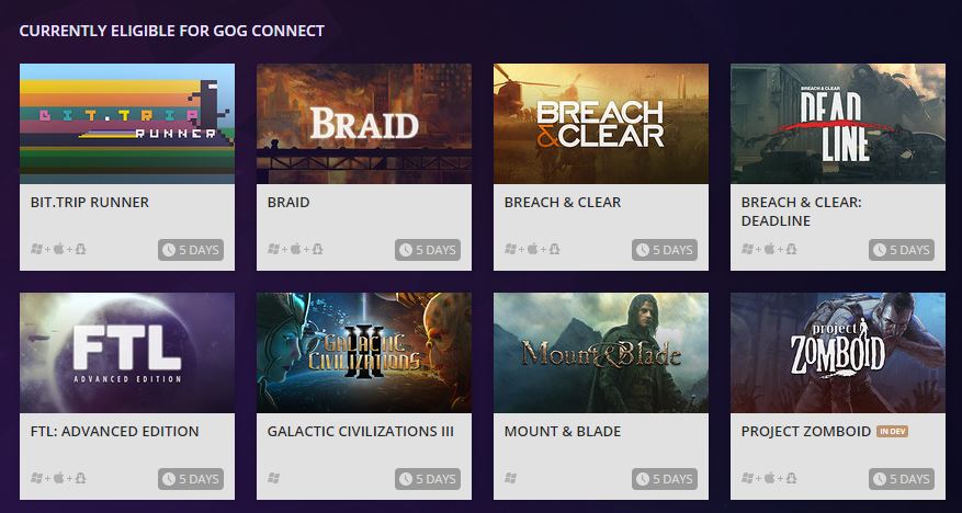 GOG connect 1