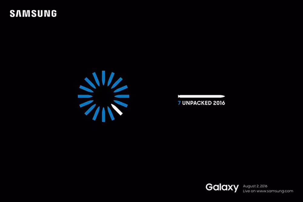Samsung Galaxy Note 7 unpacked