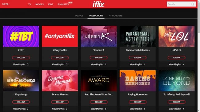 iFlix Collections