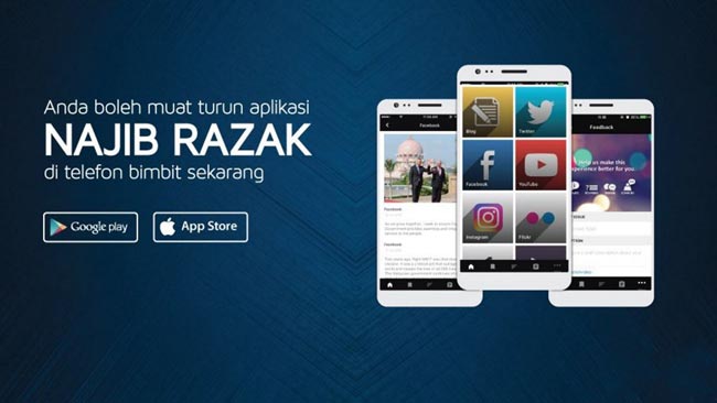 Aplikasi Najib Razak Dilancarkan – Untuk Maklumat Terkini Mengenai Perdana Menteri