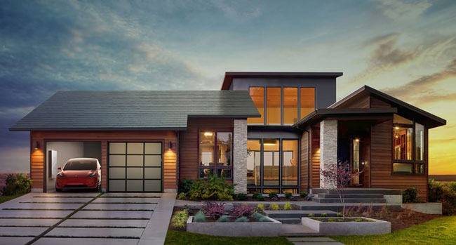 Tesla Menghasilkan Panel Solar Yang Kelihatan Seperti Jubin Bumbung Biasa