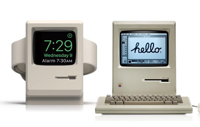 Elago W3 – Dok Pengecas Apple Watch Dengan Rekaan Seperti Macintosh 1984