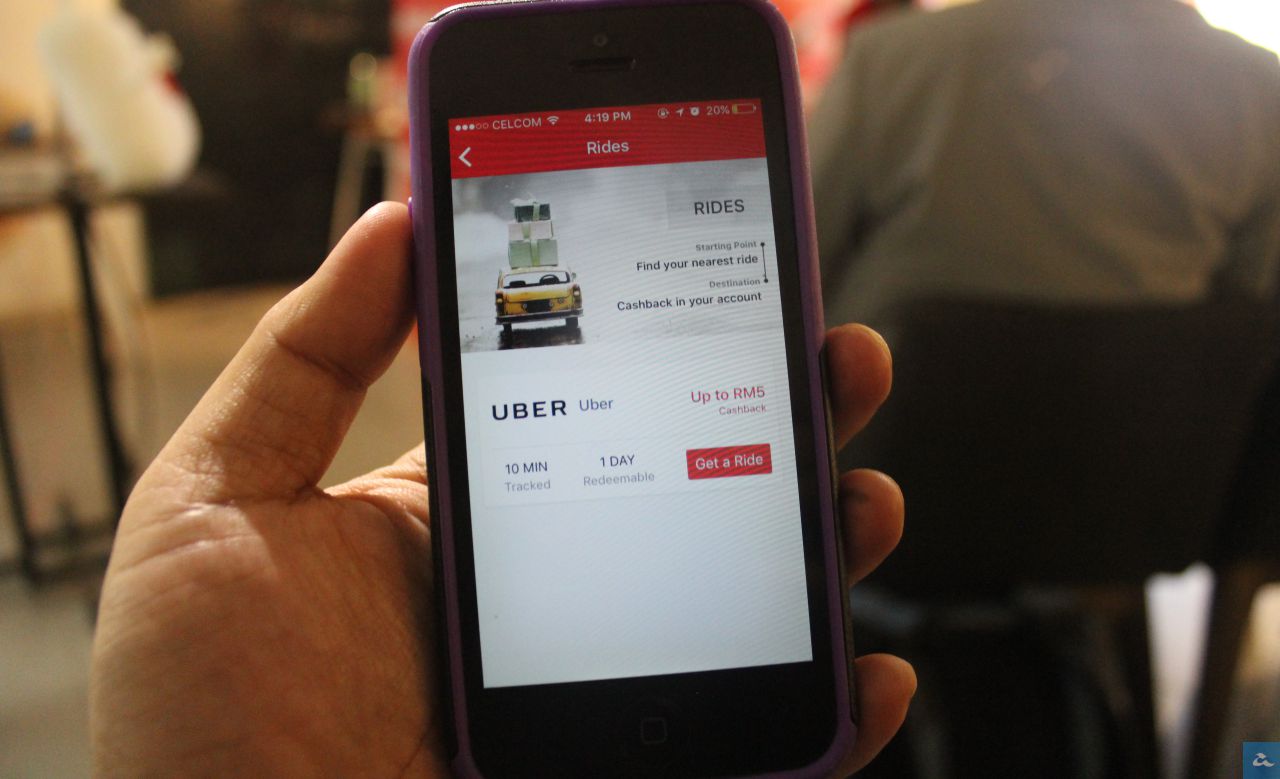 Shopback Kini Menawarkan Cashback Untuk Tempahan Uber