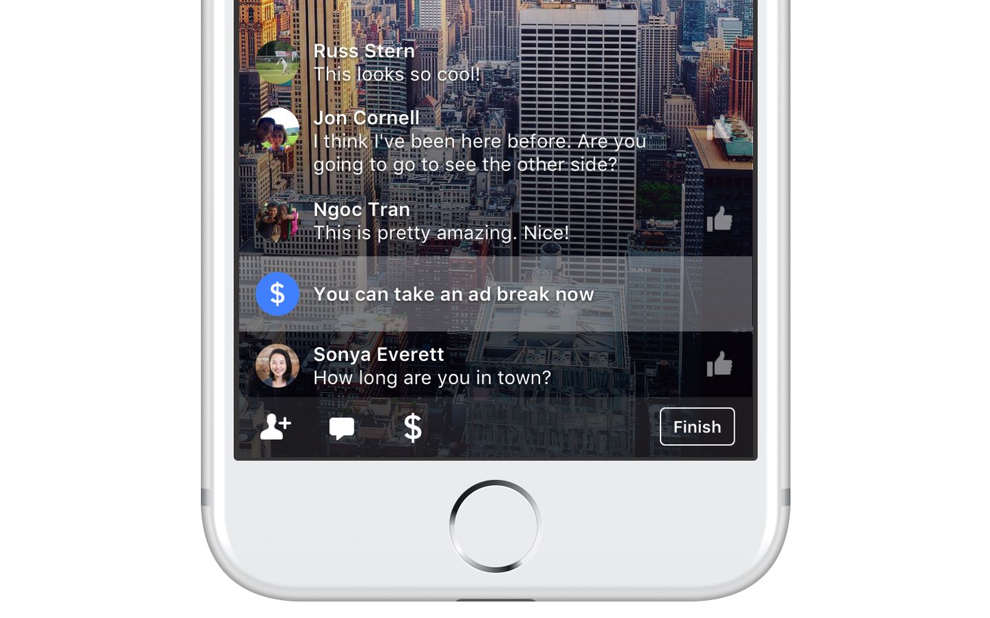 Facebook Live Adbreak