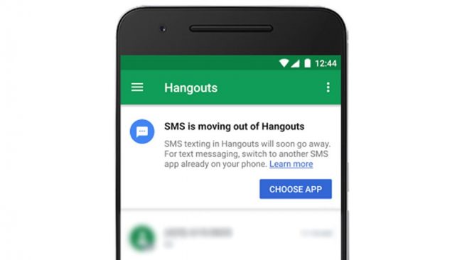 Google Hangouts SMS