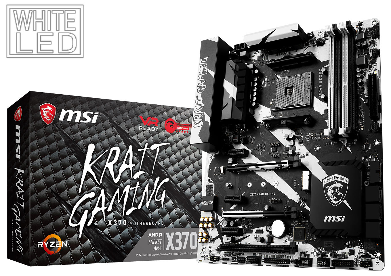 MSI Memperkenalkan Papan Induk X370 Krait Gaming Untuk CPU AMD Ryzen
