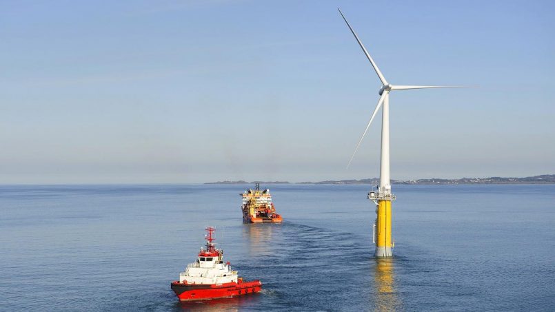Stesen Janakuasa Kincir Angin Terapung Pertama Dunia Mula Dibina Di Scotland