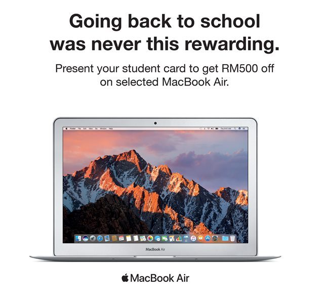 Macbook Air Promo
