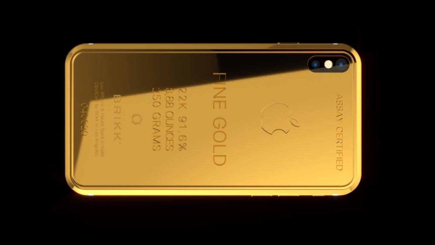 Apple iPhone X Yang Diperbuat Dari Emas Tulen Boleh Dimiliki Pada Harga Hampir RM 300,000