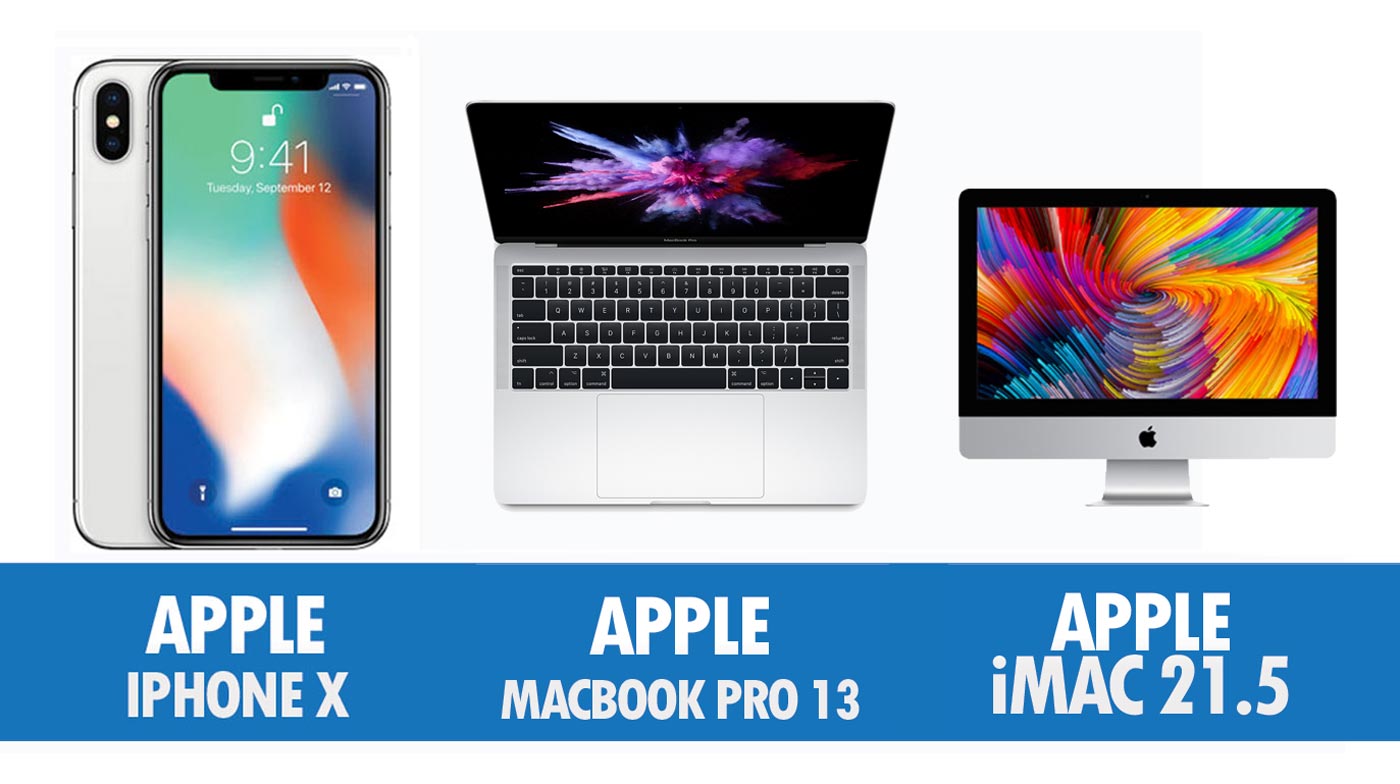 Peranti Apple Yang Mana Lebih Berbaloi? – Perbandingan iPhone X, MacBook Pro 13 Dan iMac 4K 21.5″