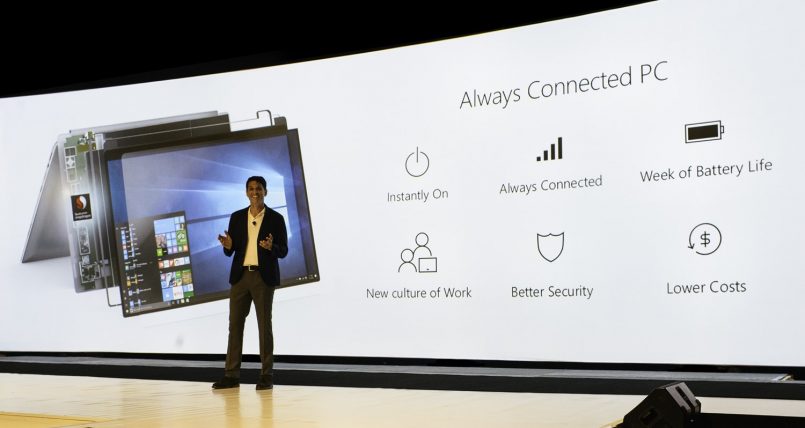 Asus Dan HP Umum Komputer Windows 10 Berasaskan Snapdragon 835 – Bateri Sehingga 20 Jam