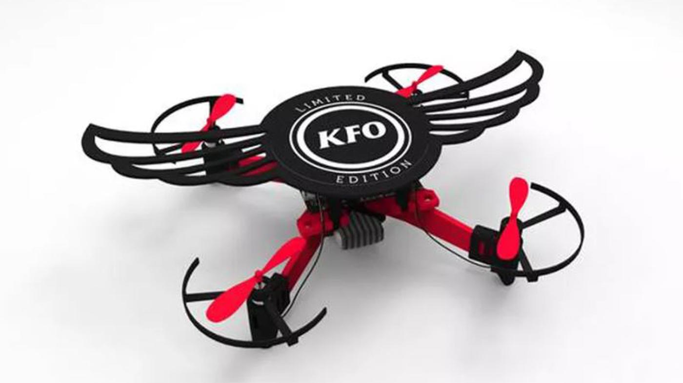 KFC Melancarkan Dron “Kentucky Flying Object” Di India