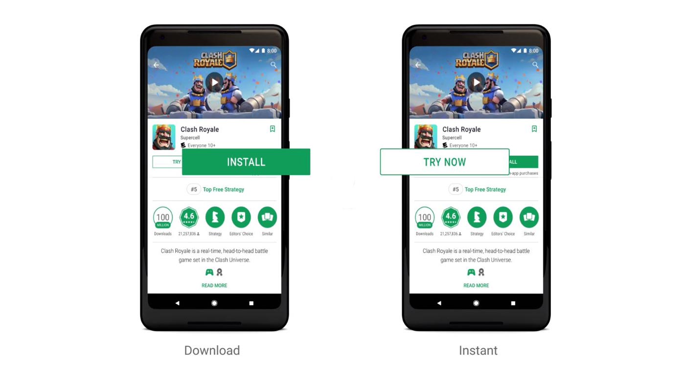 Google Play Instant Membolehkan Permua Dicuba Tanpa Perlu Memasangnya Terlebih Dahulu