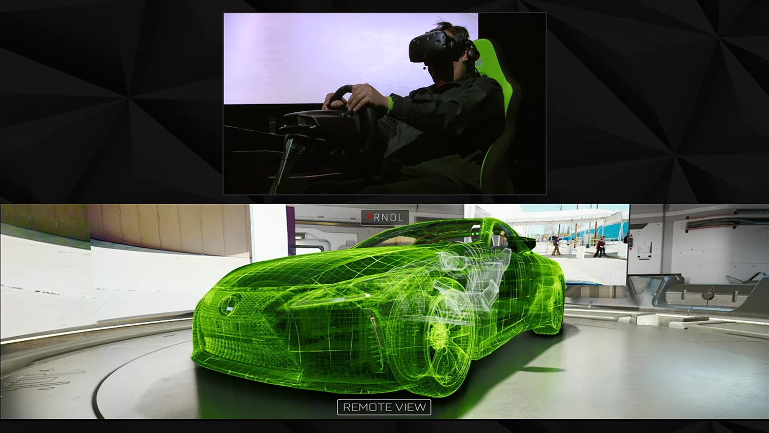 Nvidia Memperlihatkan Kawalan Kereta Seperti Filem Black Panther