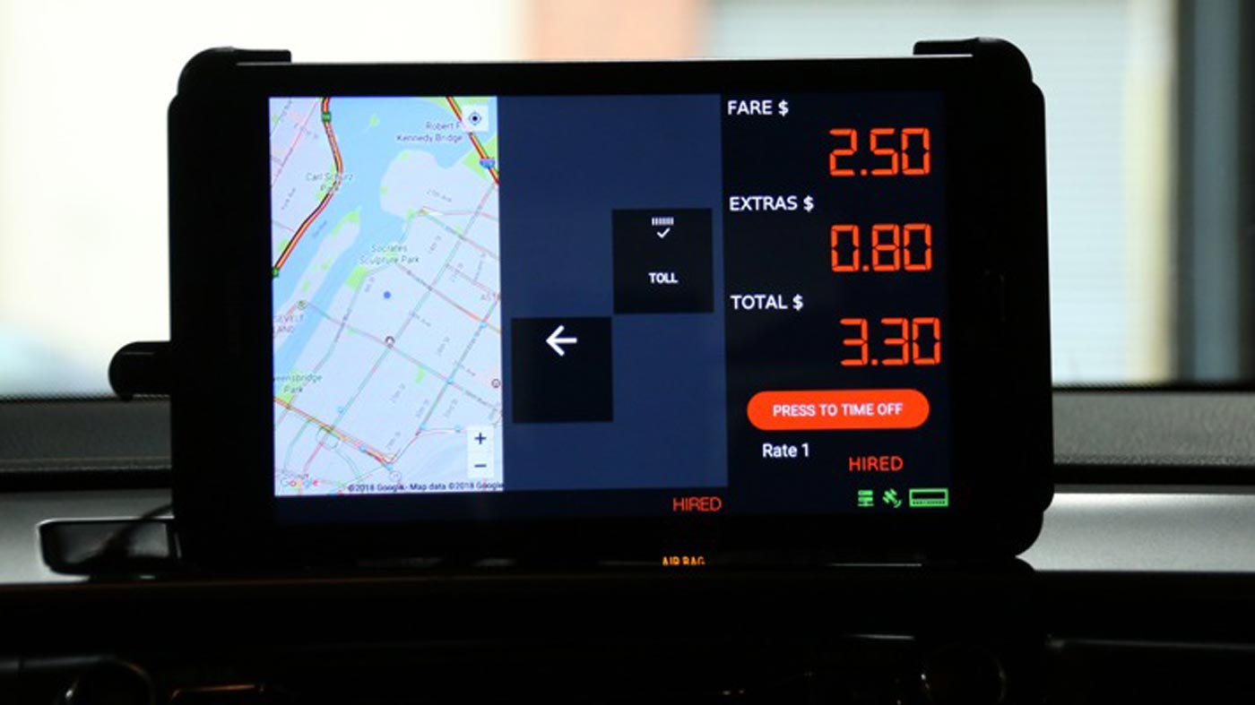 Teksi Di New York Mula Dilengkapi Tablet Android Untuk Kegunaan Pemandu Dan Penumpang