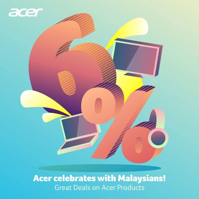 Acer Malaysia 6 Peratus