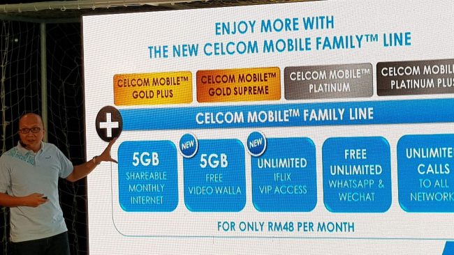 Celcom Mobile Family Plan