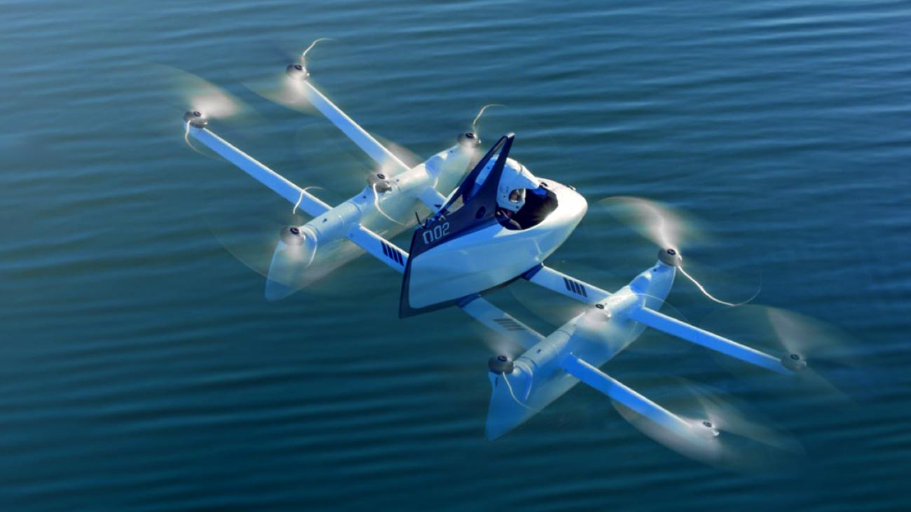 Model Terkini Kenderaan Terbang Kitty Hawk Flyer Diperlihatkan Dengan Kemampuan Mendarat Di Atas Air