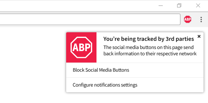 AdBlock Plus Sosial