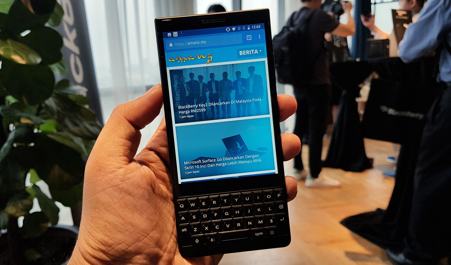 Pandang Pertama BlackBerry Key2 – Peranti Untuk Penggemar Papan Kekunci Fizikal