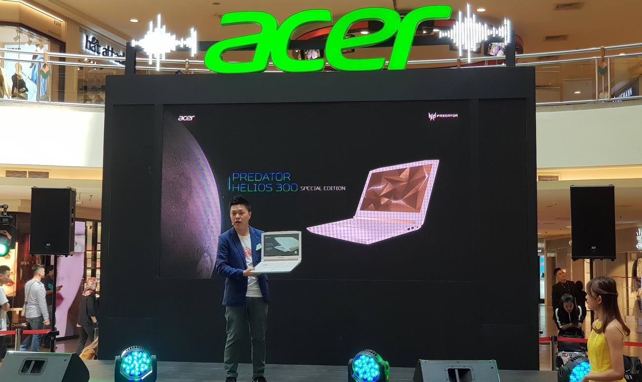 Acer Predator Helios 300 Special Edition Dilancarkan Pada Harga RM6199 Dalam Warna Putih Salju