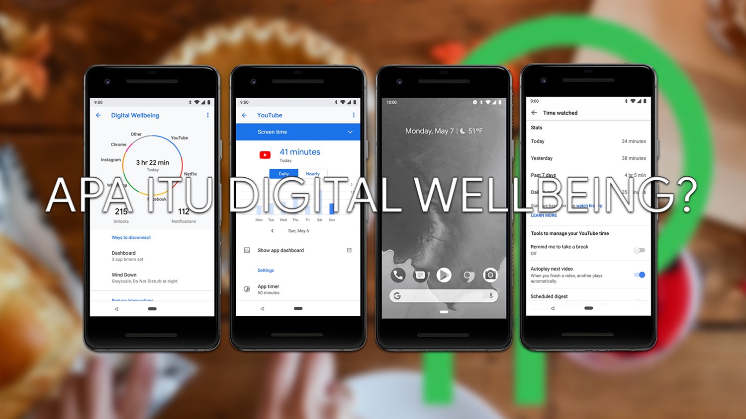 Apa Itu Digital Wellbeing Dan Bagaimana Cara Untuk Mencuba Pada Peranti Dengan Android Pie?