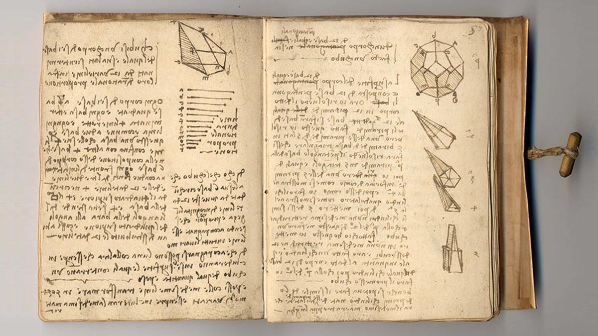 Journal Milik Leonardo da Vinci Kini Boleh Diakses Secara Atas Talian