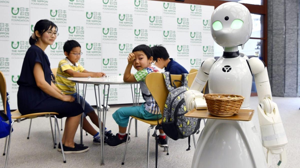 Kafe Di Jepun Menggunakan Robot Yang Dikawal OKU Dari Rumah Akan Dibuka Di Jepun