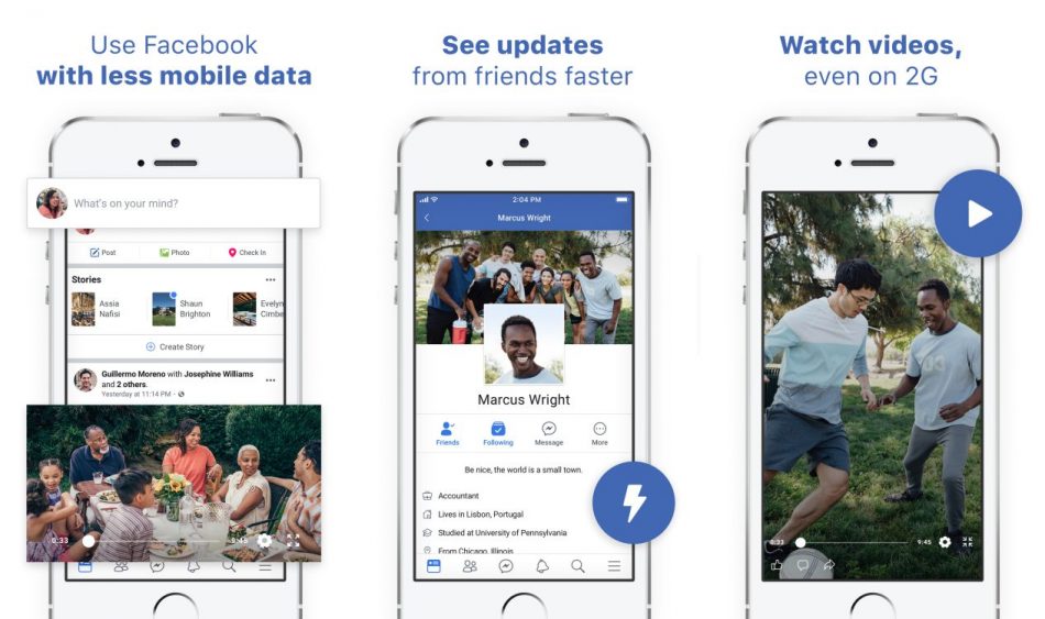 Facebook Lite Untuk iPhone Kini Boleh Dimuat-Turun 