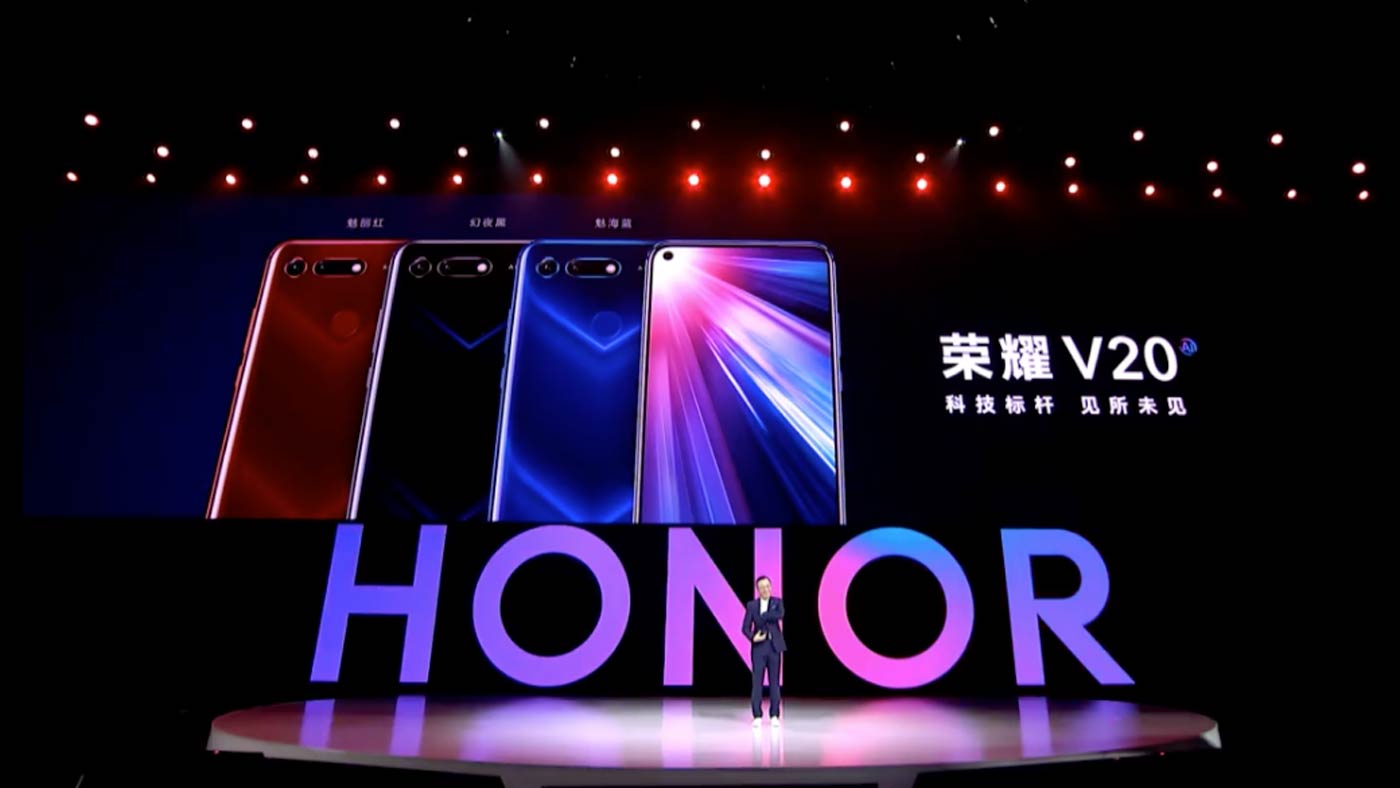 Honor V20 Dilancarkan Dengan Skrin Berlubang, Kamera 48 Megapixel Dan Fungsi Seakan Kinect