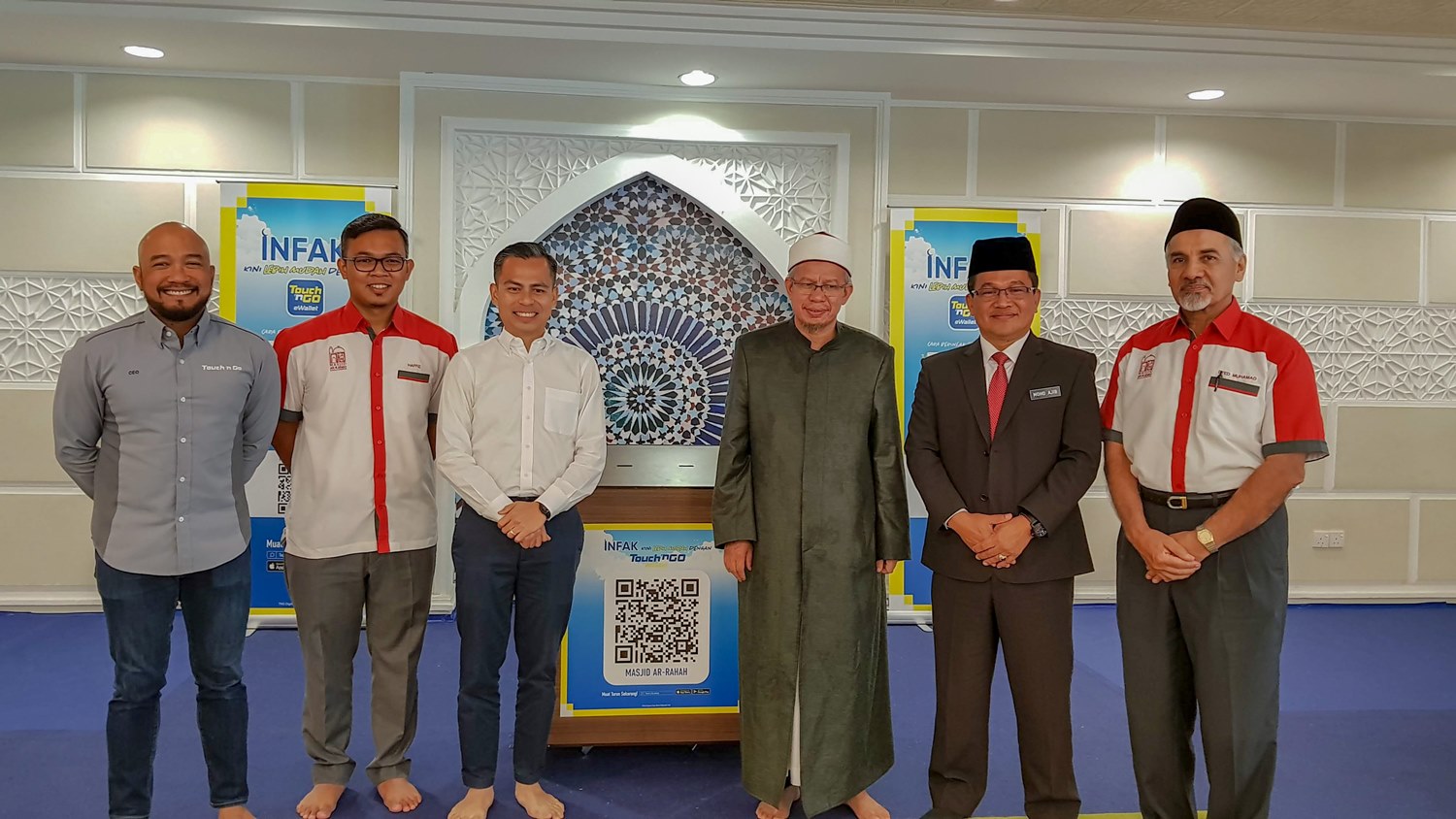Kini Anda Boleh Gunakan Dompet Digital Touch ‘n Go Untuk Derma Di Masjid