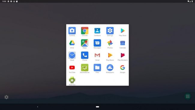 Android Q Desktop