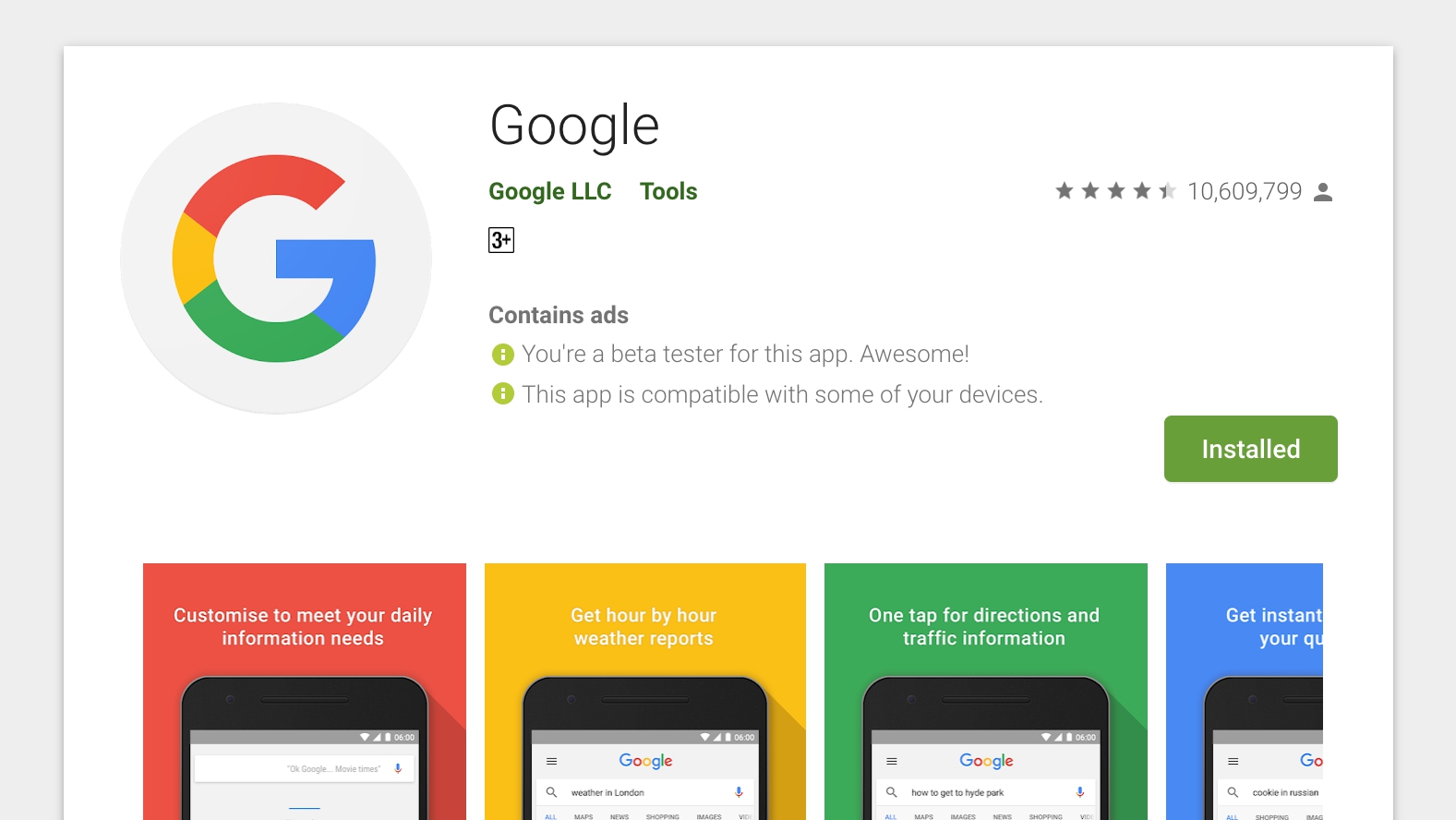 Aplikasi Google Kini Mencapai 5 Bilion Muat-Turun Di Play Store