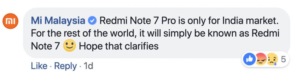 Redmi Note 7 Pro Malaysia
