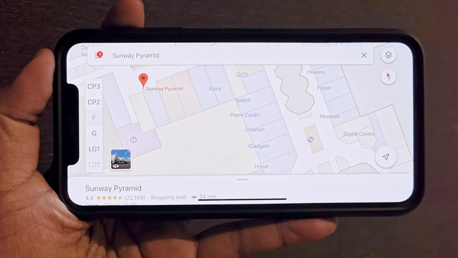 Google Maps Kini Menyokong Paparan Pemetaan Dalam Bangunan Di Malaysia