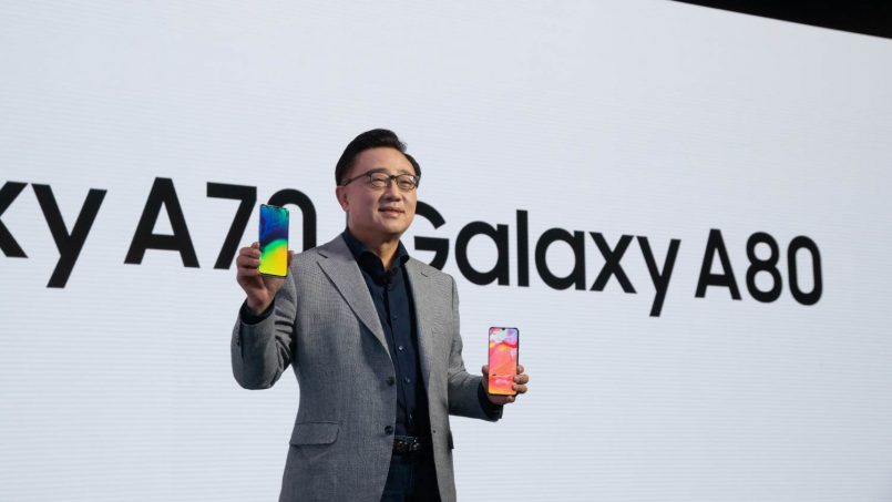 Samsung Galaxy A80 Dilancarkan Dengan Rekaan Tri-Kamera Yang Boleh-Diputarkan