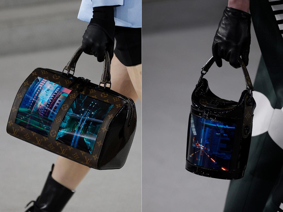 L   ouis Vuitton Memperlihatkan Beg Tangan Mewah Dengan Panel