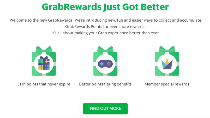 GrabRewards Kini Hadir Dengan Sistem Mata Ganjaran – Membolehkan Pengguna Menebus Pelbagai Hadiah Menarik