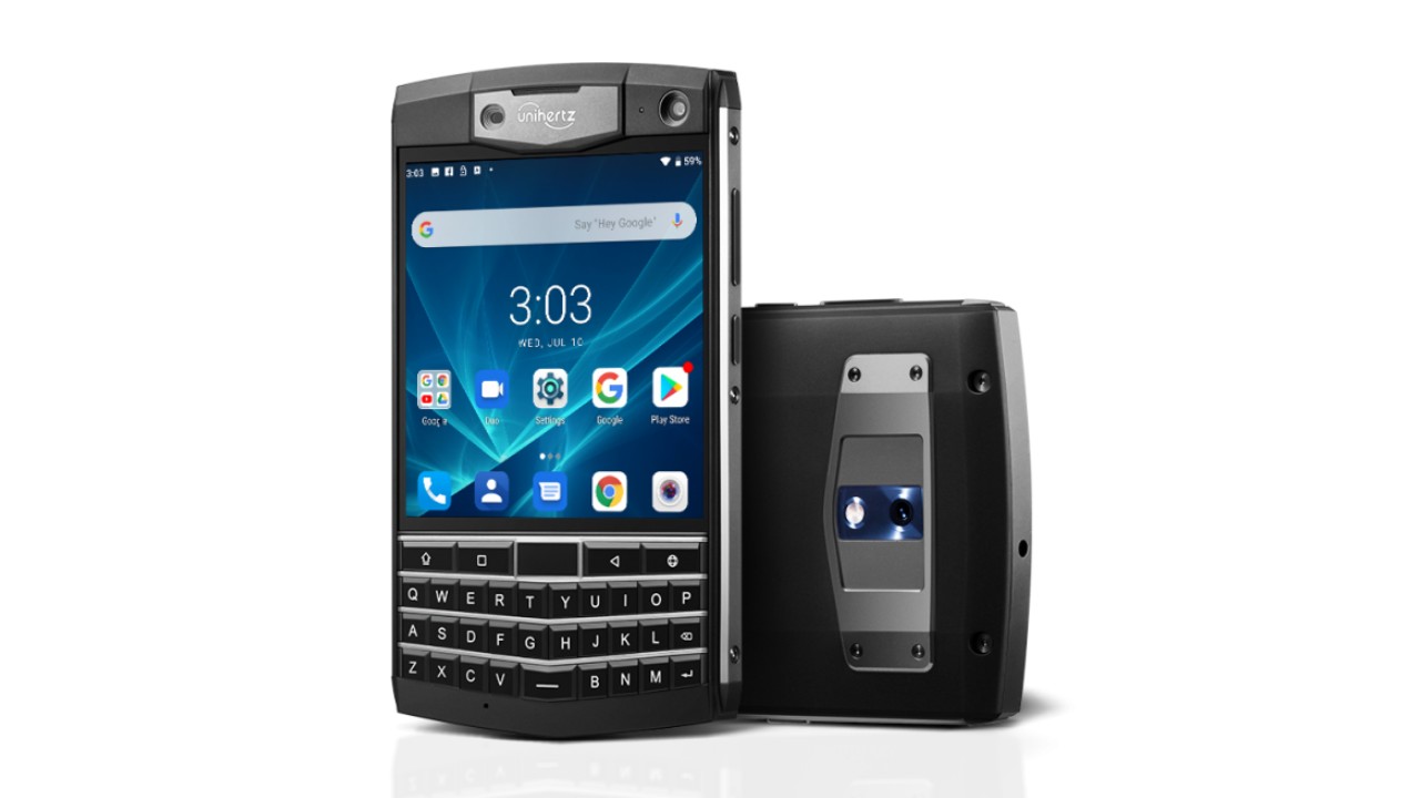 Unihertz Titan Diumumkan Dengan Rekaan Seumpama BlackBerry, Bateri 6,000 mAh