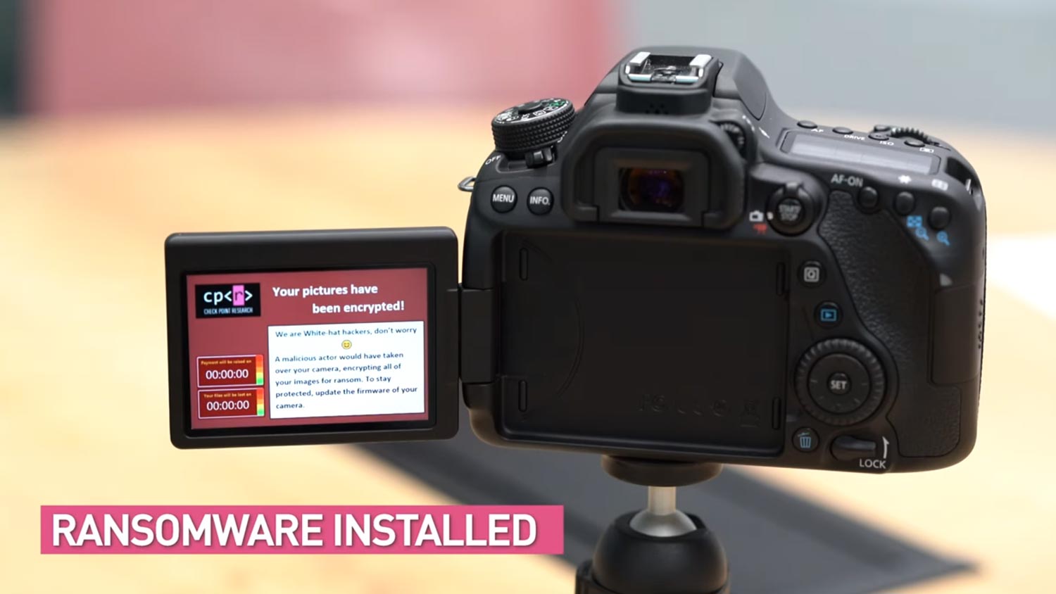 Kamera DSLR Canon Didapati Terdedah Kepada Serangan Ransomware