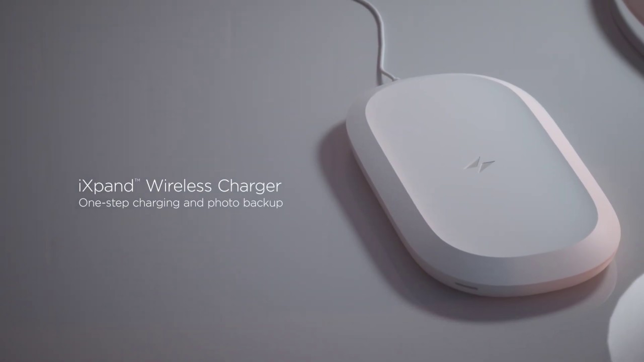 SanDisk iXpand Wireless Charger Adalah Pengecas Nirwayar Yang Boleh Mengecas Sambil Membuat Sandaran Fail