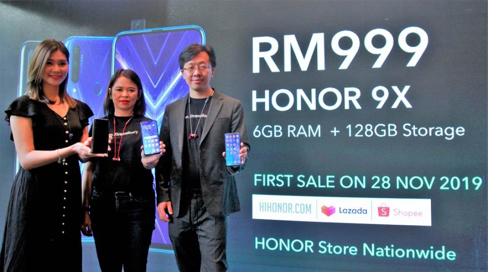 Honor 9X Dilancarkan Di Malaysia Pada Harga RM999