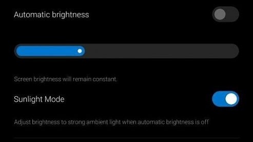 Xiaomi Menguji Mod Kecerahan Automatik Yang Mencapai 12,000 Lux – “Sunlight Mode”