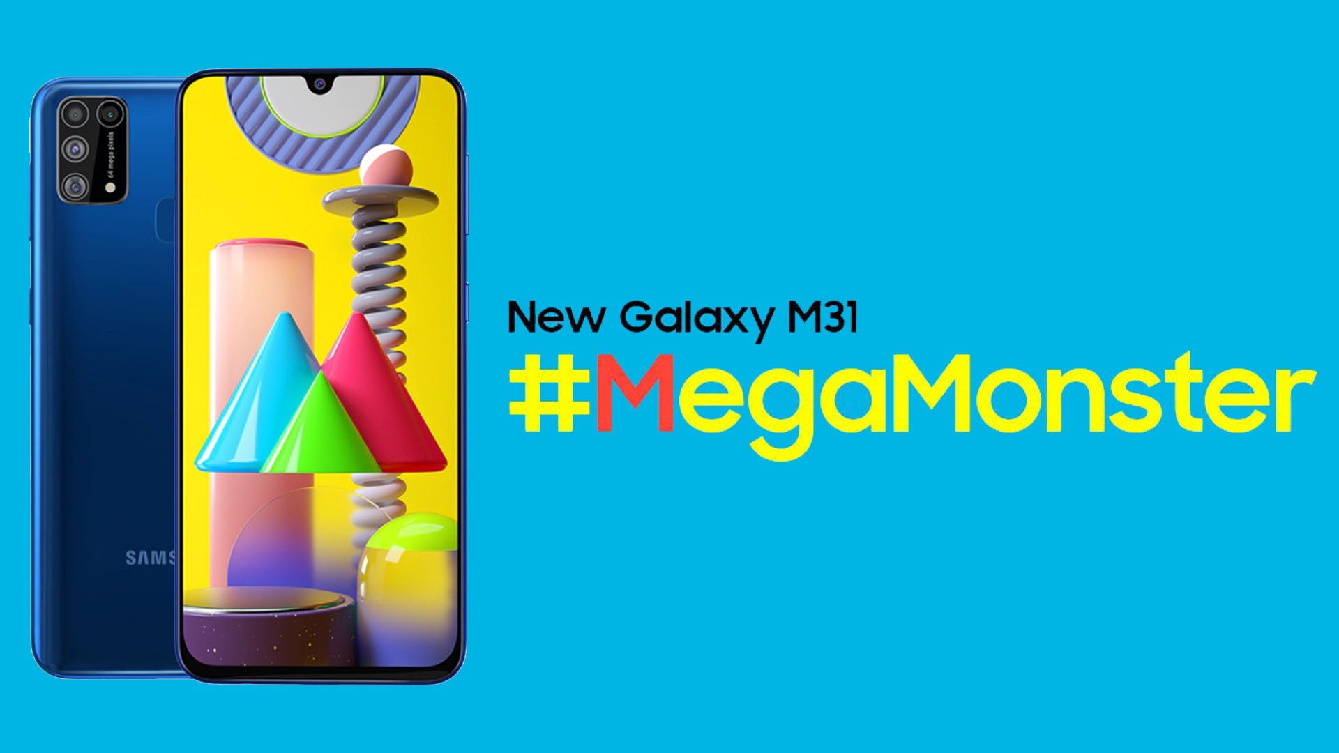 Samsung Galaxy M31 Akan Dilancarkan Di India Pada 25 Februari – Kamera 64MP, Bateri 6000mAh