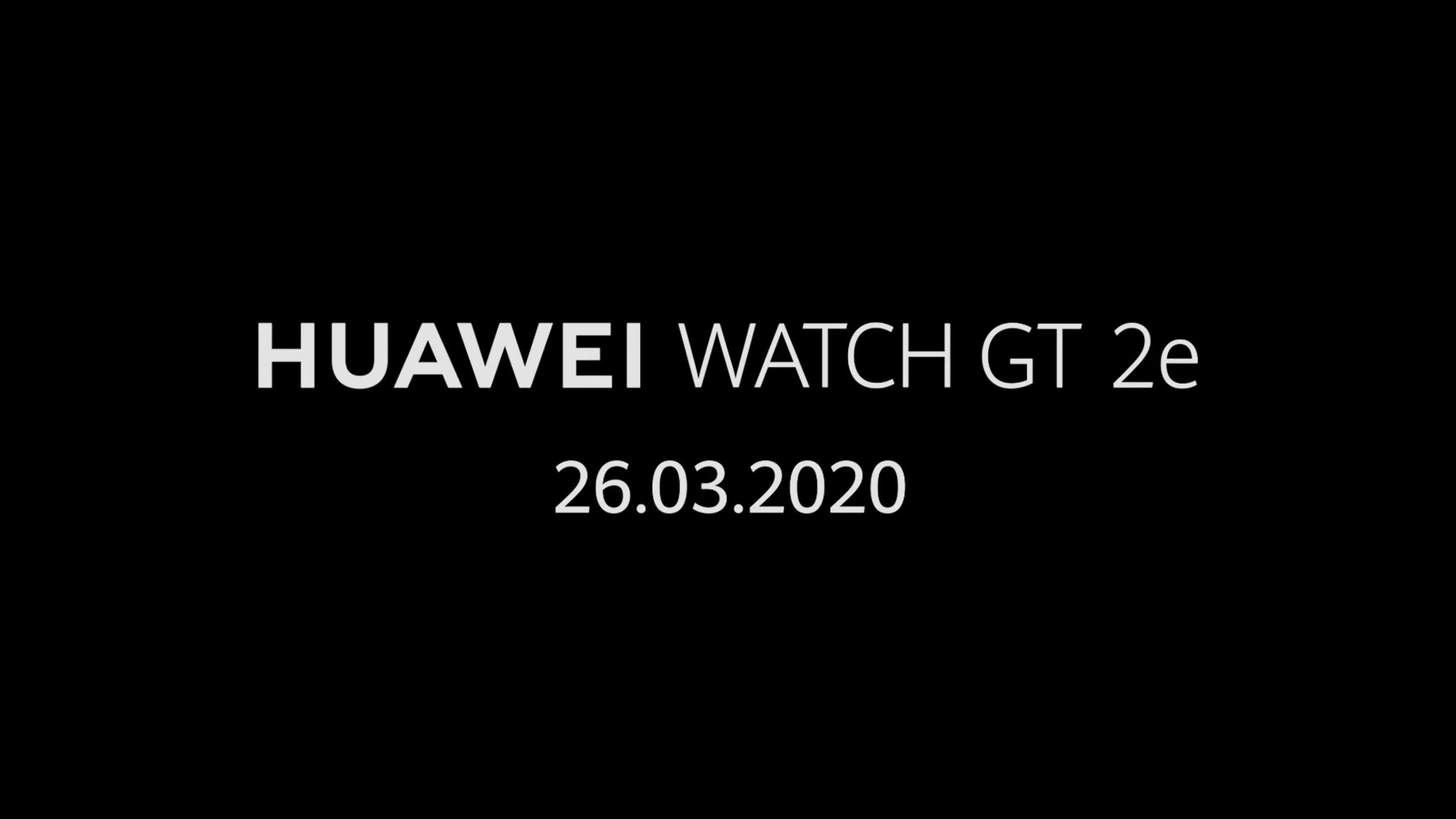 Huawei Watch GT 2e Akan Dilancarkan Pada 26 Mac Ini