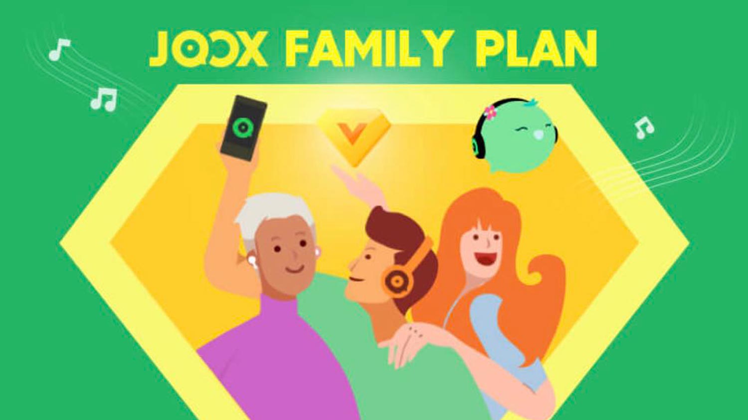 Joox Memperkenalkan Pelan Keluarga Pada Harga RM18.90 Sebulan