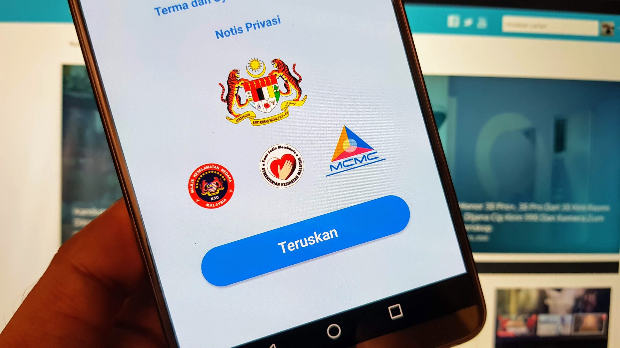 MKN Tidak Memperakukan Aplikasi GERAK MALAYSIA – MKN Sedang Bekerjasama Dengan MOSTI Untuk Gabungkan Aplikasi My Sejahtera Dan MyTrace