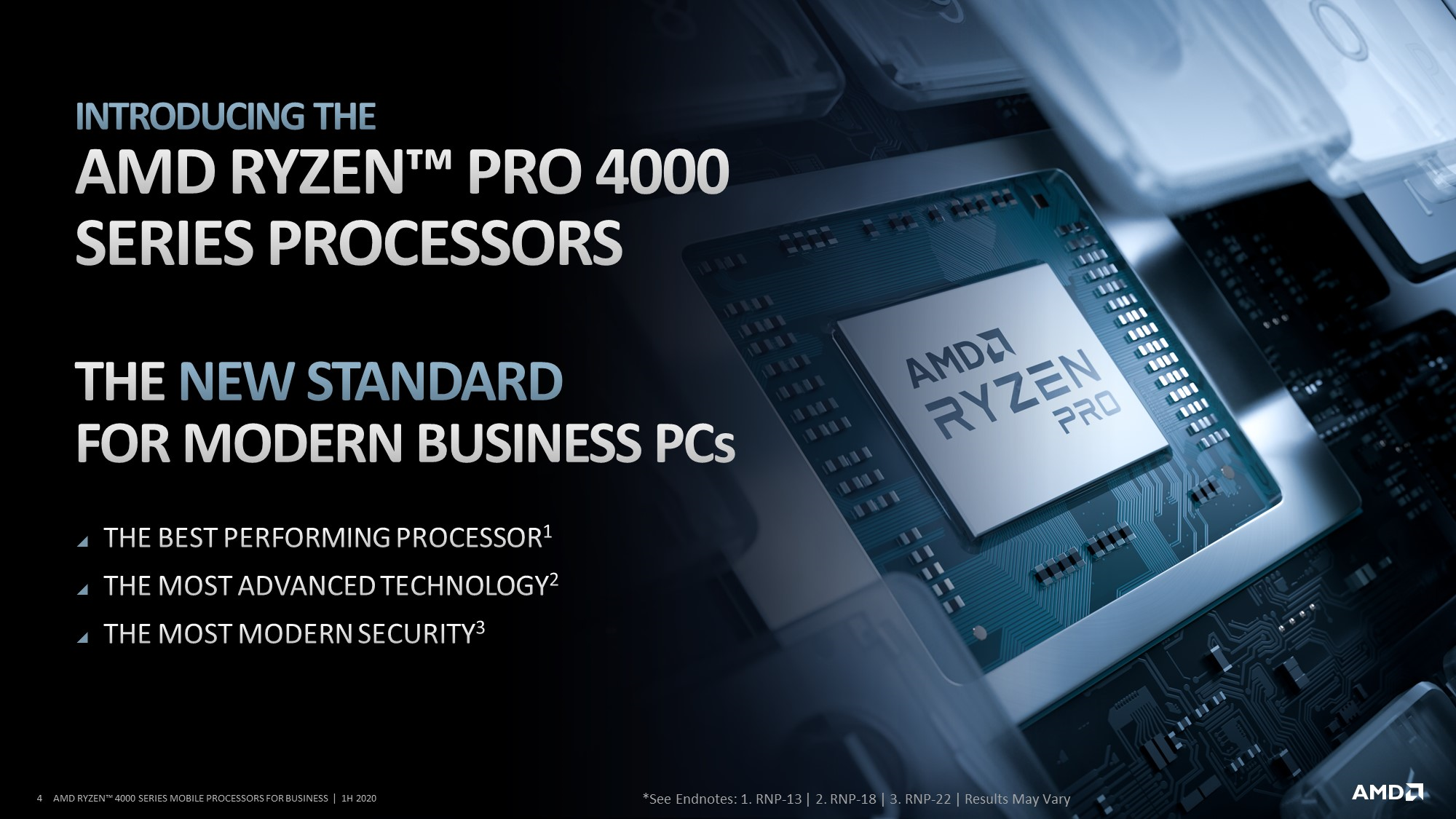 AMD Memperkenalkan Siri Cip Pemprosesan AMD Ryzen Pro 4000 Untuk Komputer Riba Kelas Perusahaan