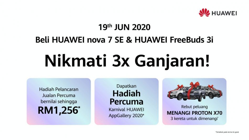 Huawei Nova 7 SE Malaysia