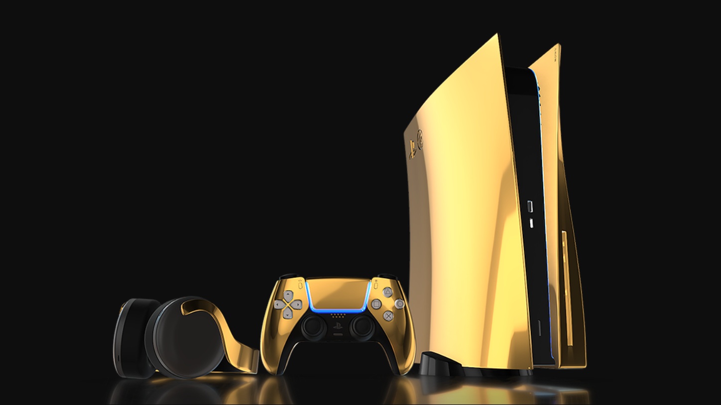Sony PlayStation 5 Edisi Emas 24K Ditawarkan Kepada Yang Berminat